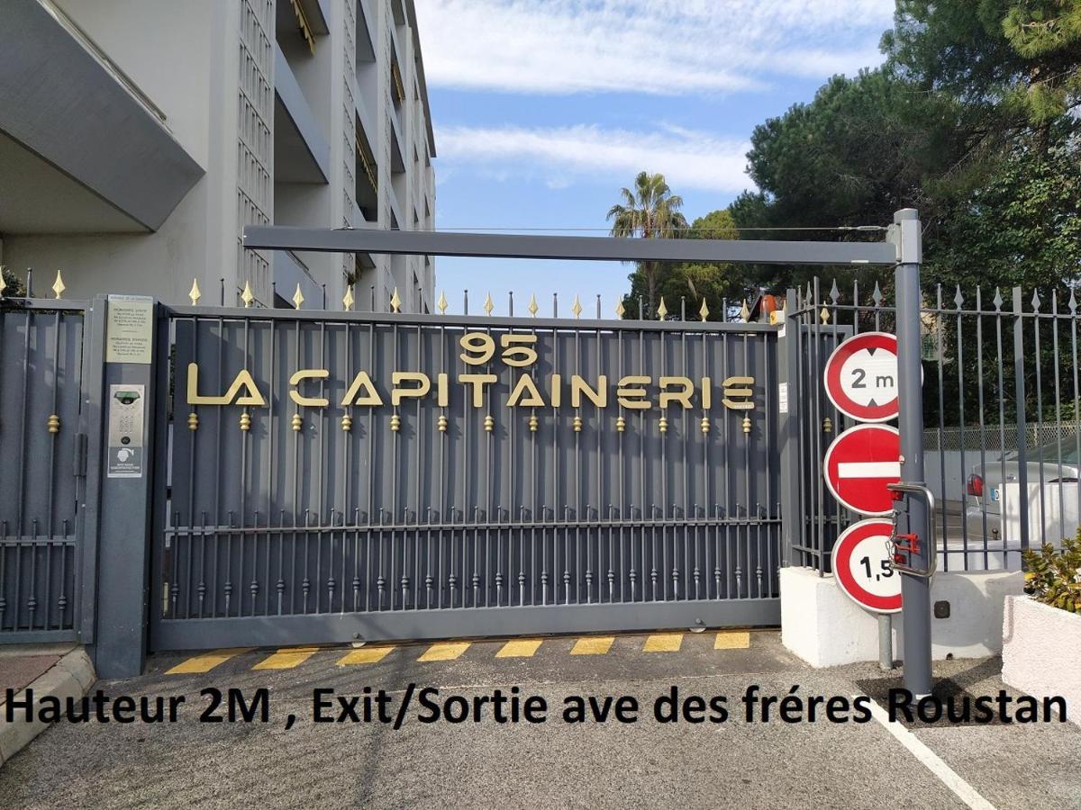 Grand Studio Neuf Face Port Et Plage, Parking Prive Golfe-Juan Exterior photo
