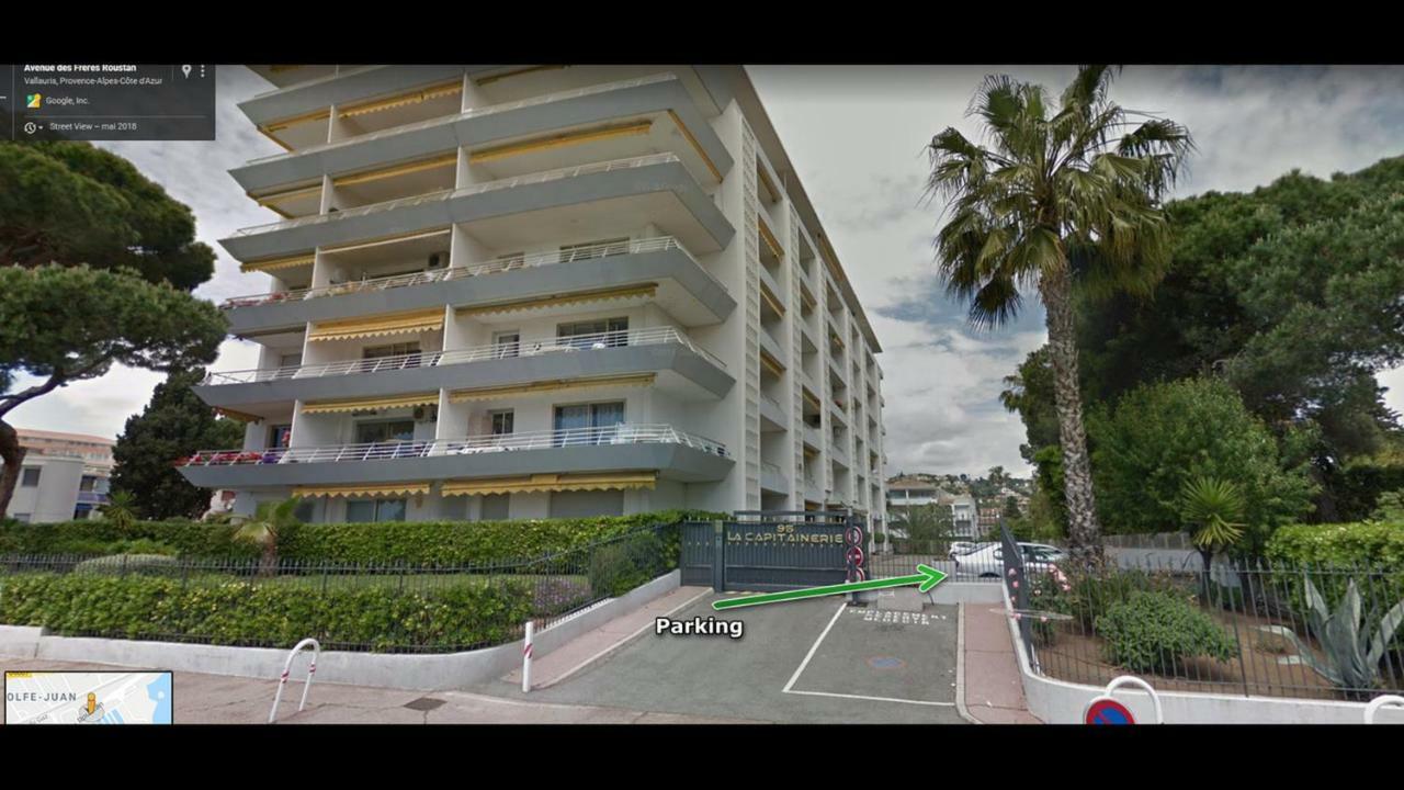 Grand Studio Neuf Face Port Et Plage, Parking Prive Golfe-Juan Exterior photo
